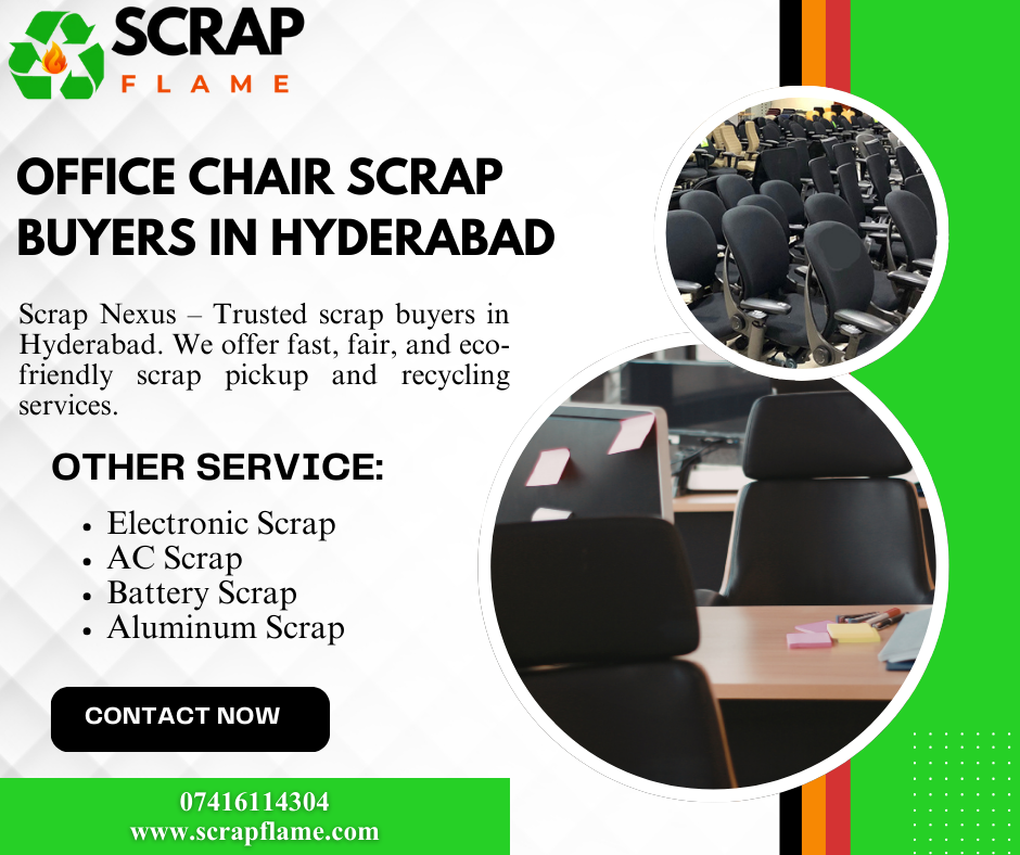 Office Chair Scrap Buyers in Hyderabad